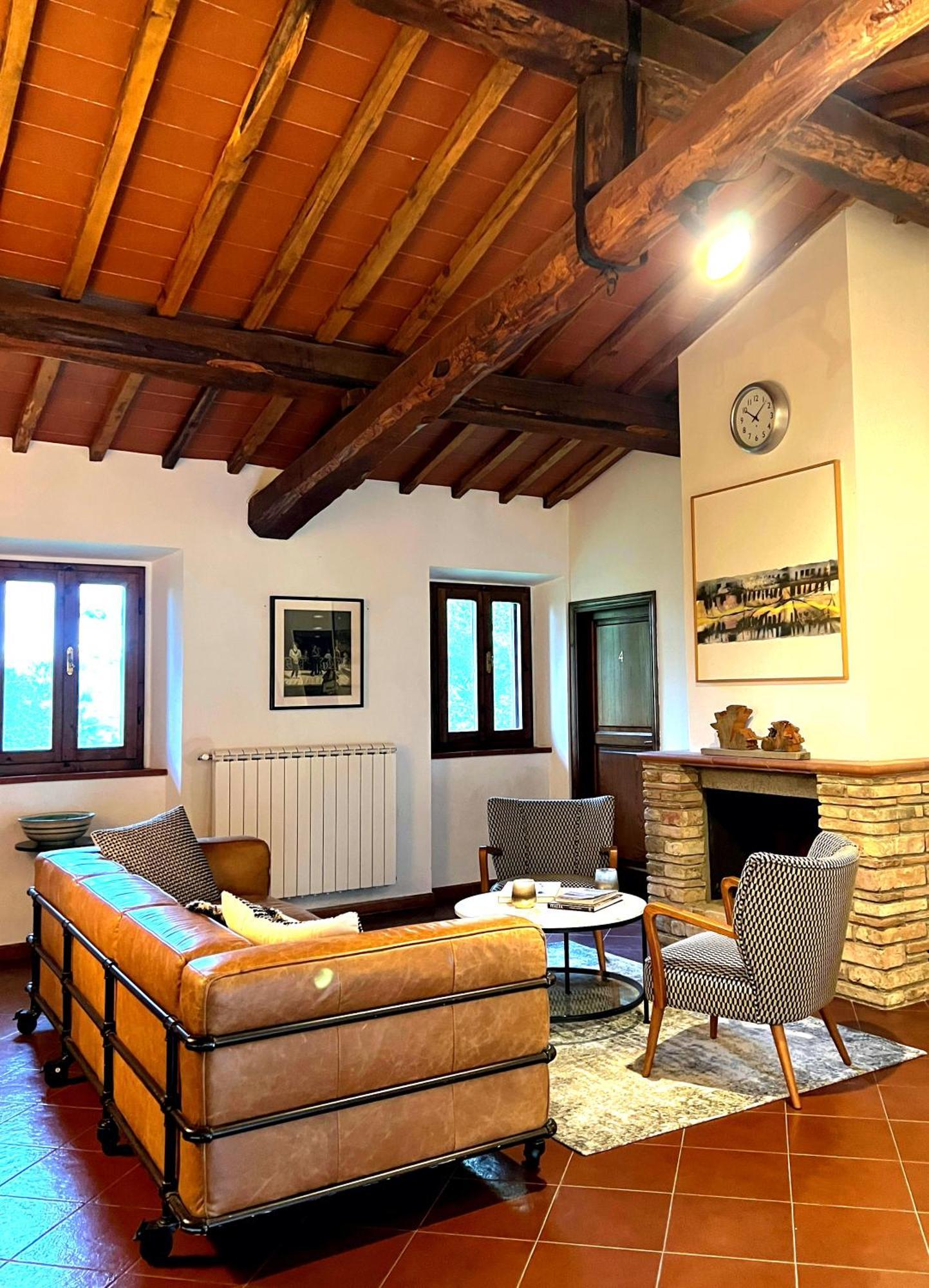 La Volpaia 1521 Villa Barberino Val d'Elsa Bagian luar foto