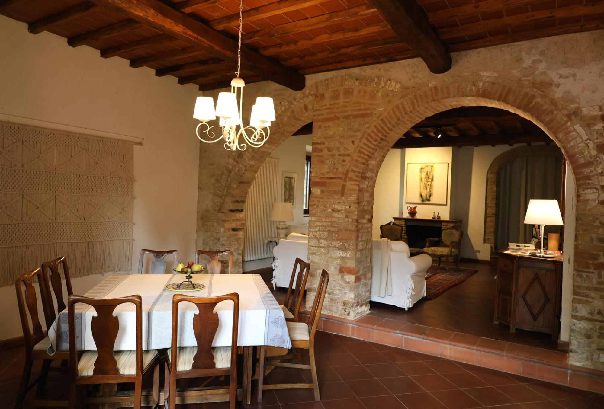 La Volpaia 1521 Villa Barberino Val d'Elsa Bagian luar foto